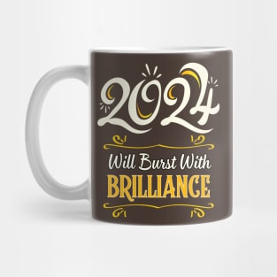 Bursting Brilliance: 2024 Design Mug